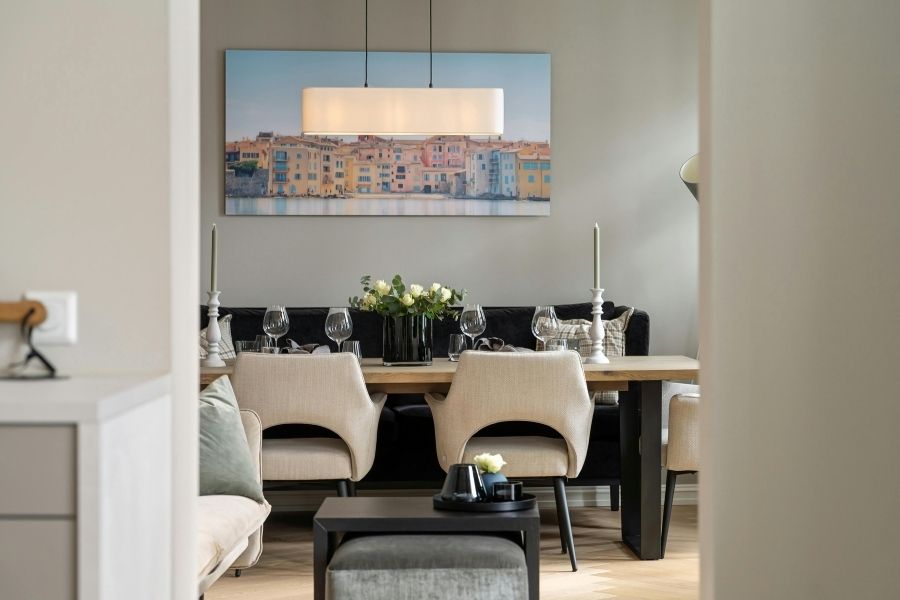 תאורה נכונה לפינת אוכל לייטאין